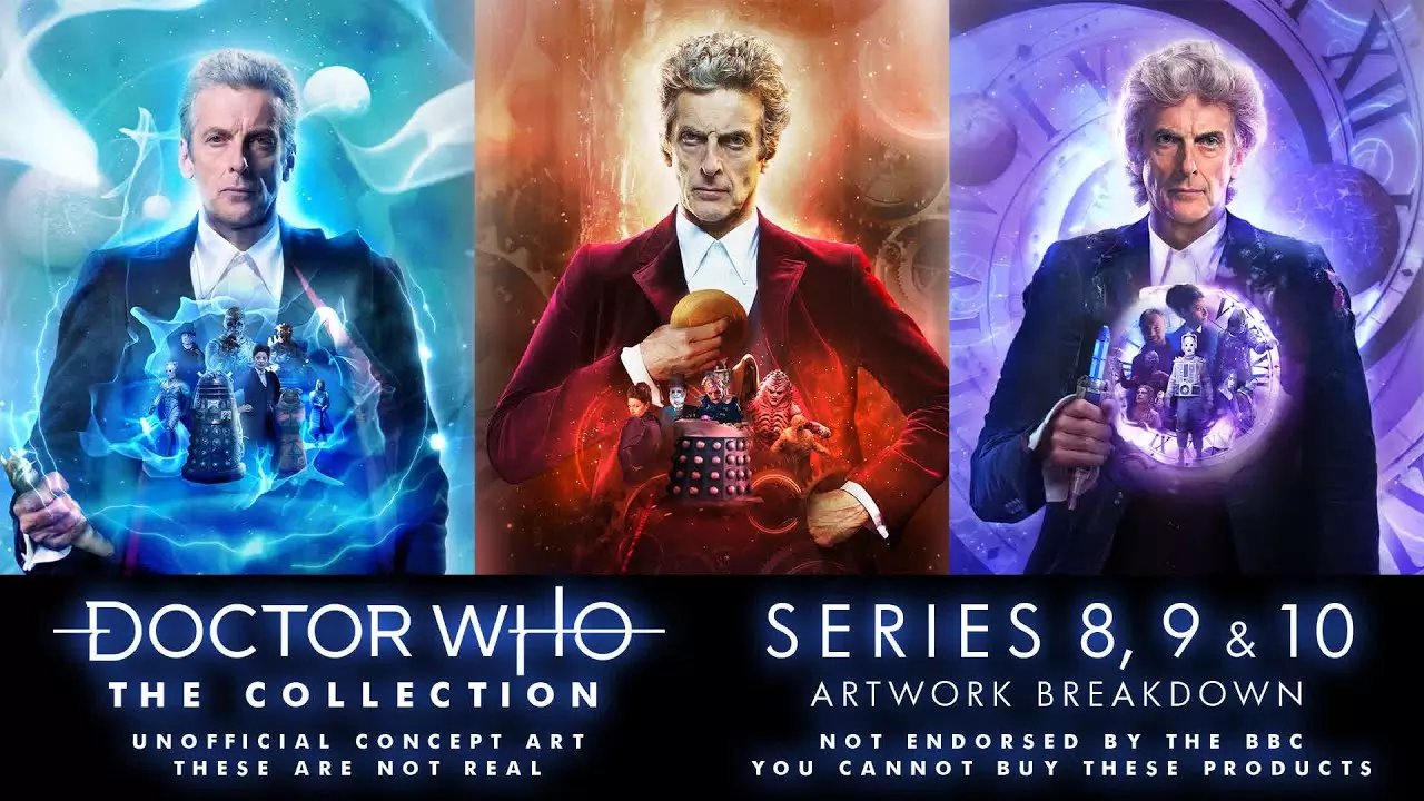 Doctor Who: Peter Capaldi Collection - Artwork Breakdown