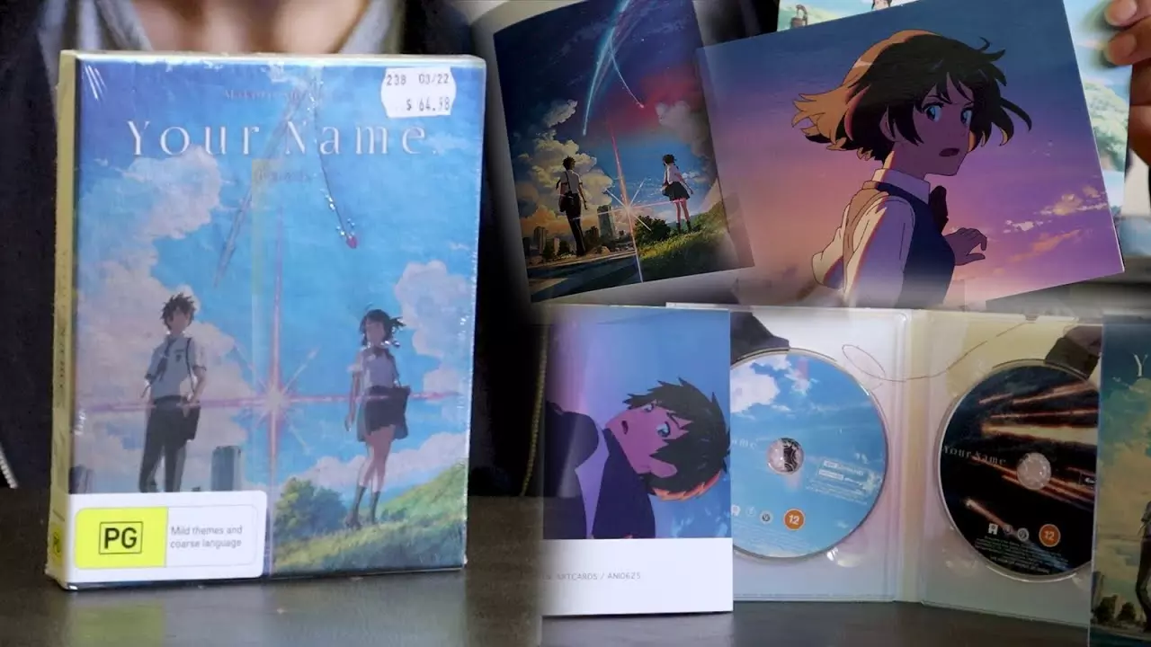 YOUR NAME 4K Blu-ray Collector's Edition Unboxing